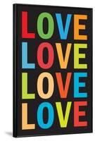 Love Colorful 2 Art-null-Framed Art Print