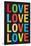 Love Colorful 2 Art-null-Framed Art Print