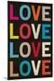 Love (Colorful)-null-Mounted Art Print