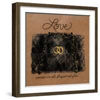 Love Comes in All Shapes-Bella Dos Santos-Framed Art Print