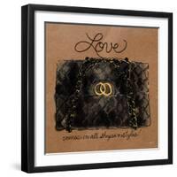 Love Comes in All Shapes-Bella Dos Santos-Framed Art Print