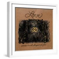 Love Comes in All Shapes-Bella Dos Santos-Framed Art Print