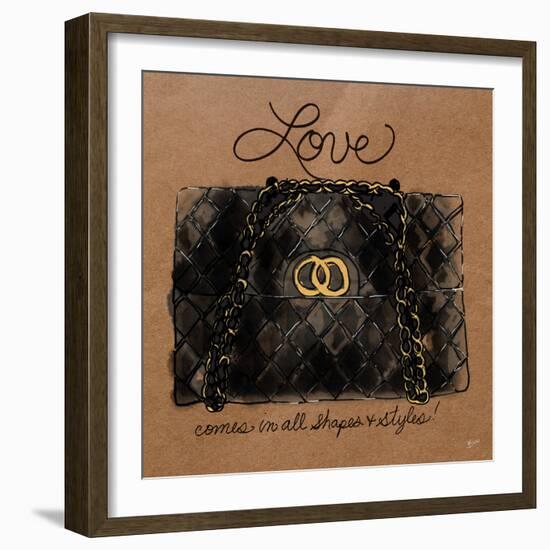 Love Comes in All Shapes-Bella Dos Santos-Framed Premium Giclee Print