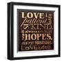 Love Corinthians-Carole Stevens-Framed Art Print