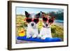 Love Couple on Vacation-Javier Brosch-Framed Photographic Print