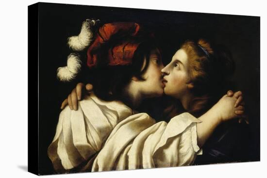 Love Couple-Pietro Muttoni-Stretched Canvas