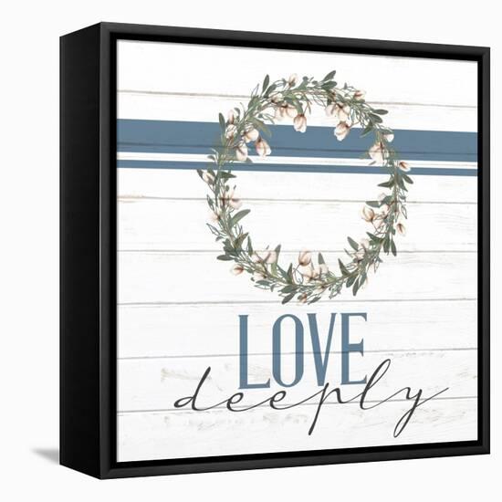 Love Deeply-Kimberly Allen-Framed Stretched Canvas