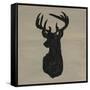 Love Deer-LightBoxJournal-Framed Stretched Canvas