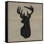 Love Deer-LightBoxJournal-Framed Stretched Canvas