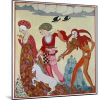 Love, Desire and Death-Georges Barbier-Mounted Giclee Print