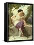 Love Disarms-Guillaume Seignac-Framed Stretched Canvas