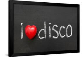 Love Disco-Yury Zap-Framed Art Print