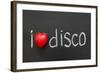 Love Disco-Yury Zap-Framed Art Print