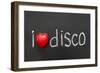 Love Disco-Yury Zap-Framed Art Print