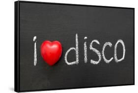 Love Disco-Yury Zap-Framed Stretched Canvas