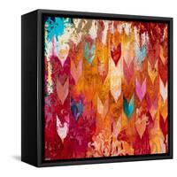 Love Falls From The Sky-Heather Noel Robinson-Framed Stretched Canvas