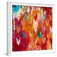 Love Falls From The Sky-Heather Noel Robinson-Framed Premium Giclee Print