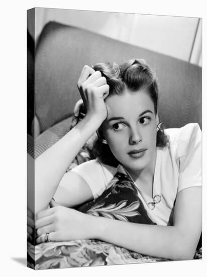 Love Finds Andy Hardy, Judy Garland, 1938-null-Stretched Canvas