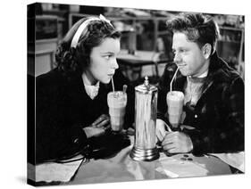 Love Finds Andy Hardy, Judy Garland, Mickey Rooney, 1938-null-Stretched Canvas