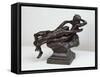 Love Fleeing, 1881-Auguste Rodin-Framed Stretched Canvas