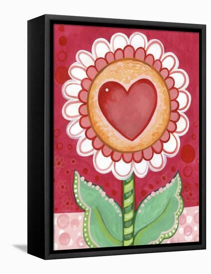 Love Flower-Valarie Wade-Framed Stretched Canvas