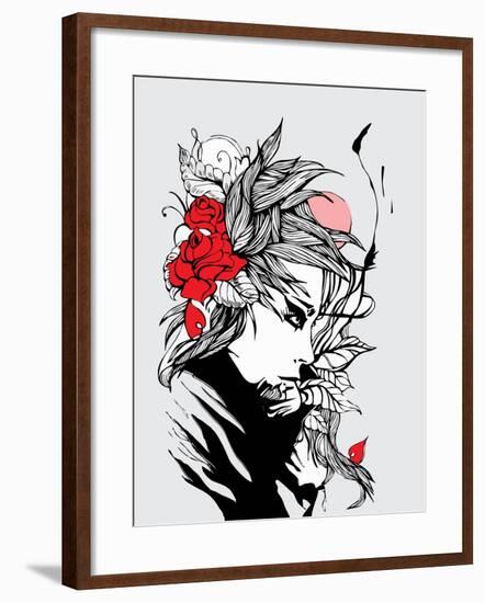 Love Flowers-Alisa Franz-Framed Art Print