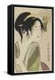 Love for a Farmer's Wife, 1795-1796-Kitagawa Utamaro-Framed Stretched Canvas