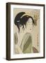 Love for a Farmer's Wife, 1795-1796-Kitagawa Utamaro-Framed Giclee Print