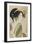 Love for a Farmer's Wife, 1795-1796-Kitagawa Utamaro-Framed Giclee Print