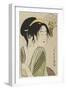 Love for a Farmer's Wife, 1795-1796-Kitagawa Utamaro-Framed Giclee Print