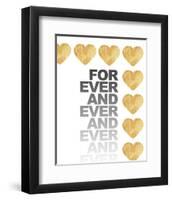 Love for Ever and Ever-Miyo Amori-Framed Photo