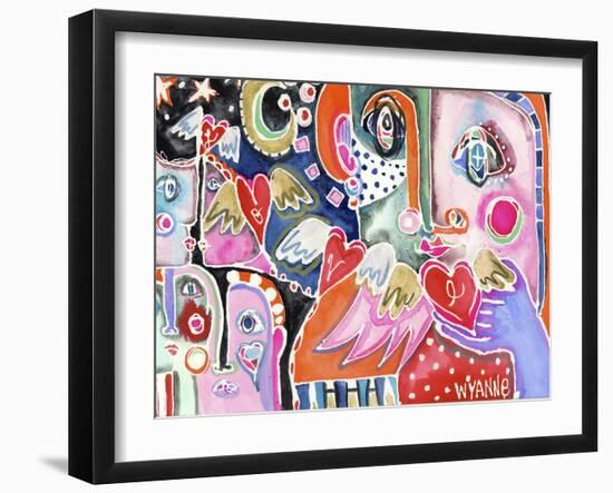 Love from Far and Wide-Wyanne-Framed Giclee Print