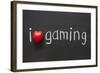 Love Gaming-Yury Zap-Framed Art Print