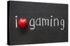 Love Gaming-Yury Zap-Stretched Canvas