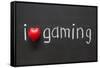 Love Gaming-Yury Zap-Framed Stretched Canvas