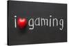 Love Gaming-Yury Zap-Stretched Canvas