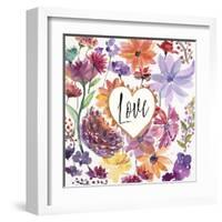 Love Garden-Lora Gold-Framed Art Print