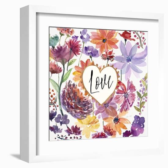 Love Garden-Lora Gold-Framed Art Print