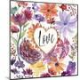 Love Garden-Lora Gold-Mounted Art Print