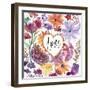 Love Garden-Lora Gold-Framed Art Print