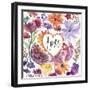 Love Garden-Lora Gold-Framed Art Print