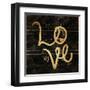 Love Gold-Enrique Rodriguez Jr.-Framed Art Print