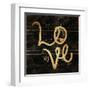 Love Gold-Enrique Rodriguez Jr.-Framed Art Print