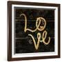 Love Gold-Enrique Rodriguez Jr.-Framed Art Print