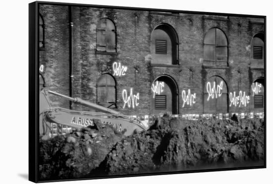 Love Graffiti Brooklyn New York-null-Framed Stretched Canvas