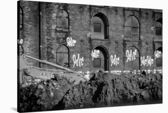 Love Graffiti Brooklyn New York-null-Stretched Canvas