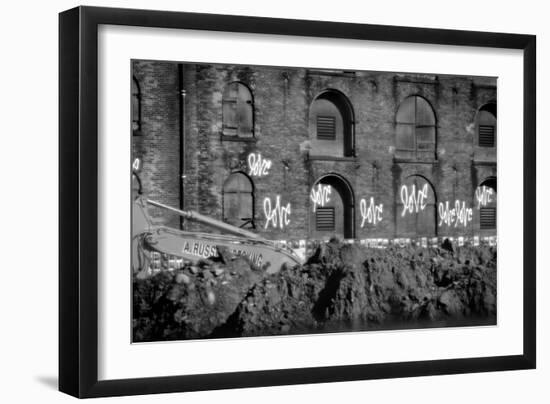 Love Graffiti Brooklyn New York-null-Framed Photo