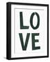 LOVE Green-Summer Tali Hilty-Framed Giclee Print