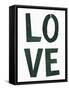 LOVE Green-Summer Tali Hilty-Framed Stretched Canvas