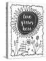Love Grows-Erin Clark-Stretched Canvas